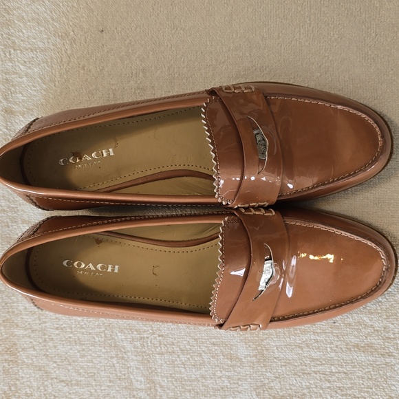 Coach Patent Penny Loafers - Picture 2 of 6